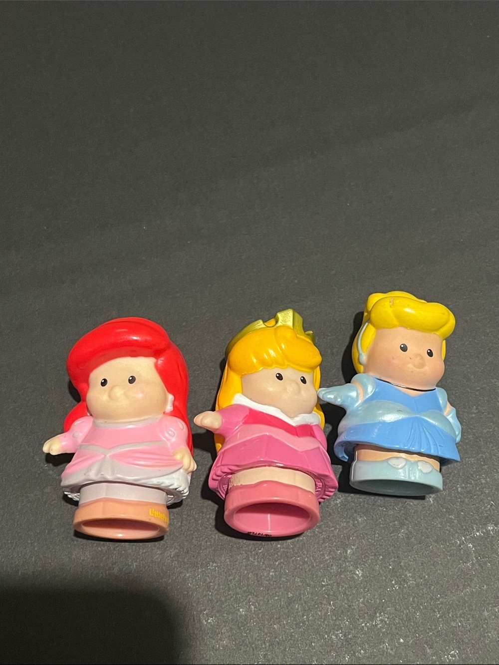 2012 Fisher Price Little People Disney Princess AURORA Cinderella Snow White